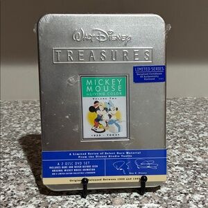 Sealed Walt Disney Treasures Mickey Mouse DVD